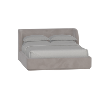 Giacomo Double Bed with Wide Panelled Headboard