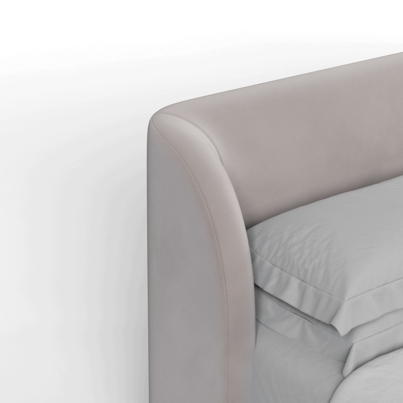 Giacomo Double Bed with Wide Panelled Headboard