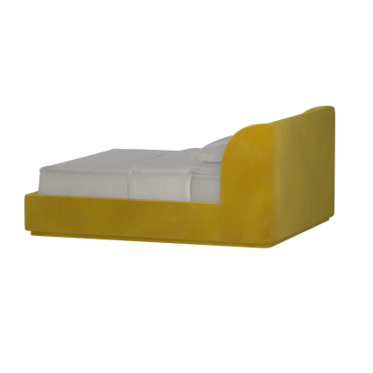 Giacomo Double Bed with Wide Panelled Headboard