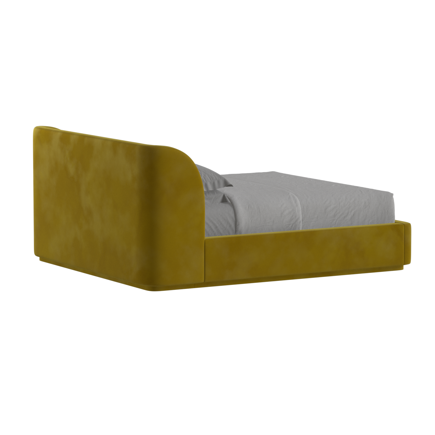 Giacomo Double Bed with Wide Panelled Headboard