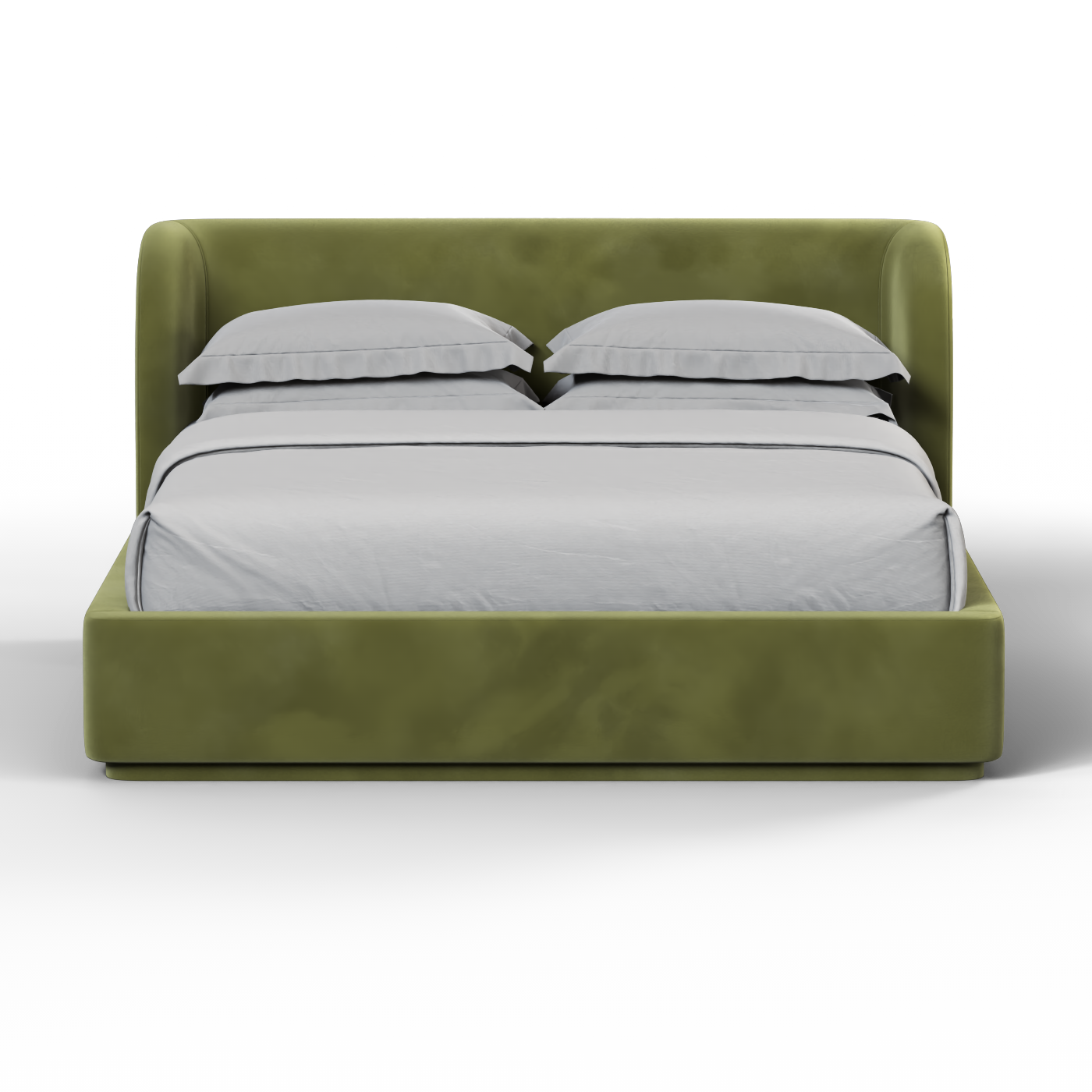 Giacomo Double Bed with Wide Panelled Headboard