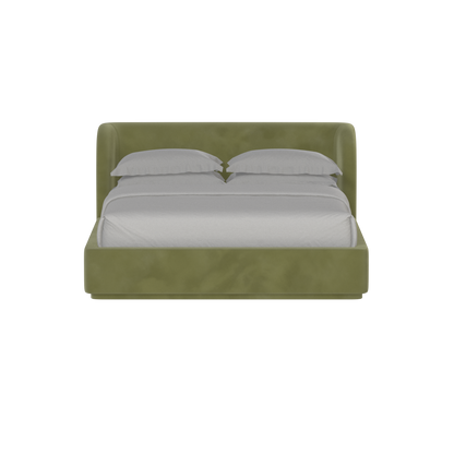 Giacomo Double Bed with Wide Panelled Headboard