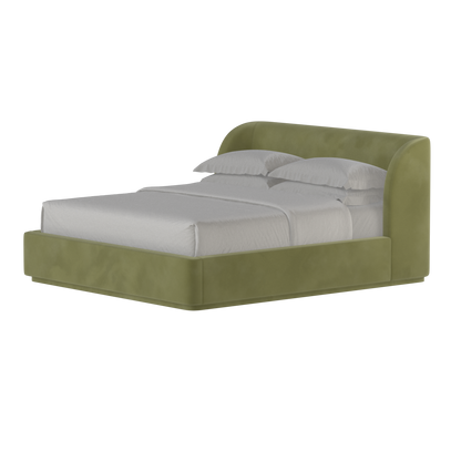 Giacomo Double Bed with Wide Panelled Headboard