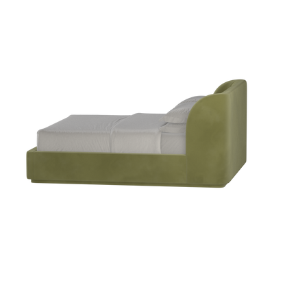Giacomo Double Bed with Wide Panelled Headboard