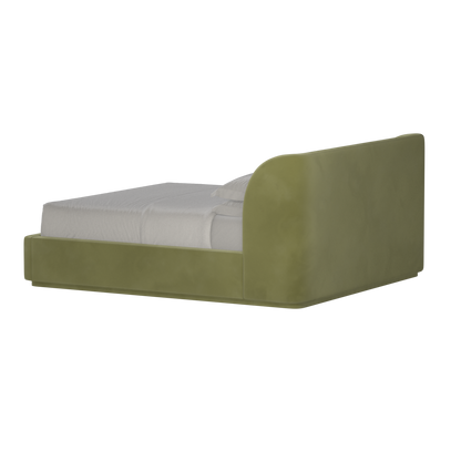 Giacomo Double Bed with Wide Panelled Headboard