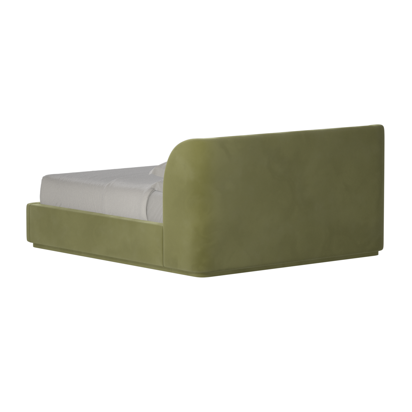 Giacomo Double Bed with Wide Panelled Headboard