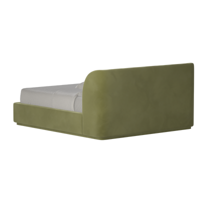Giacomo Double Bed with Wide Panelled Headboard