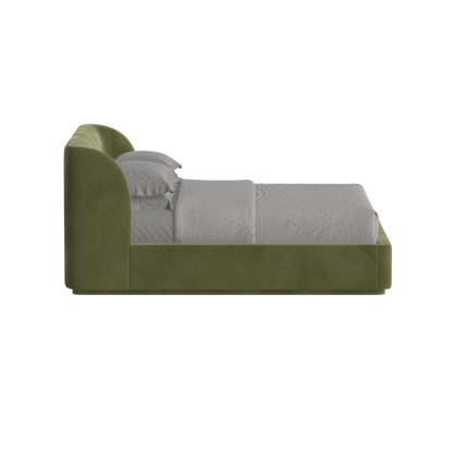 Giacomo Double Bed with Wide Panelled Headboard