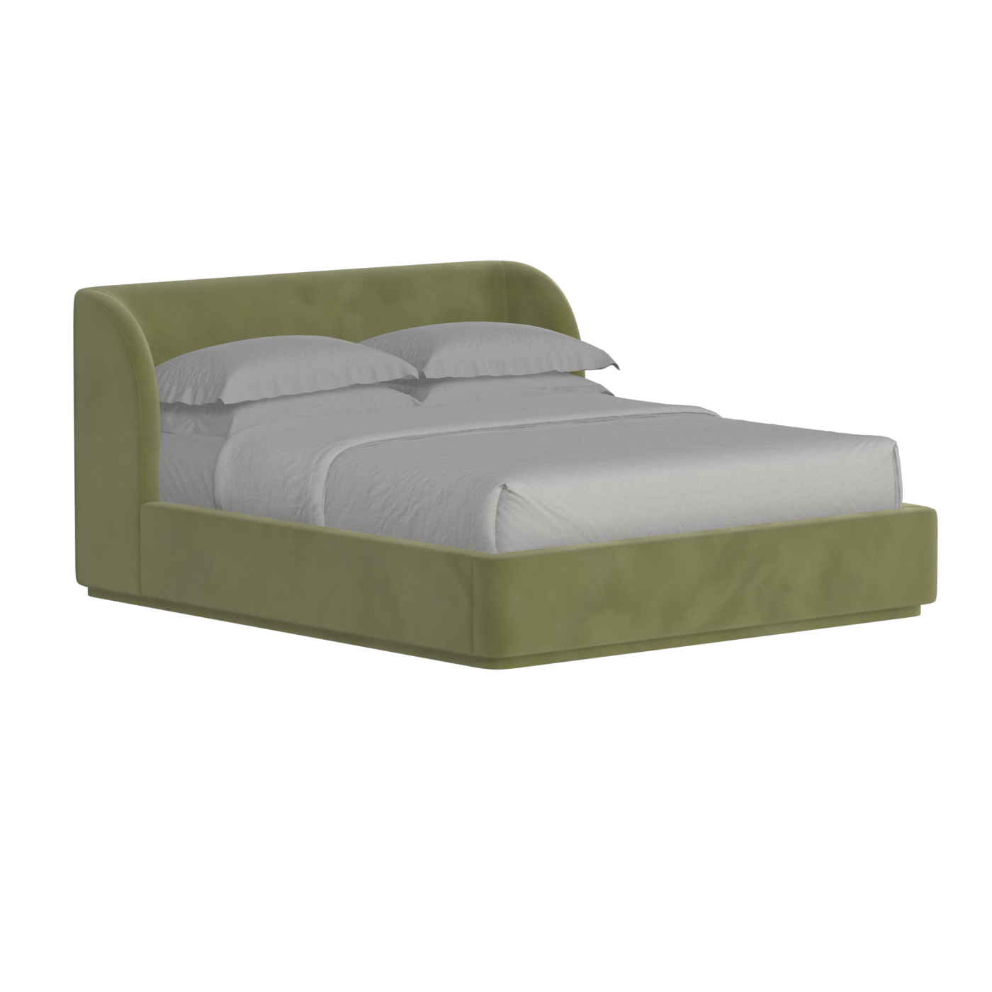 Giacomo Double Bed with Wide Panelled Headboard