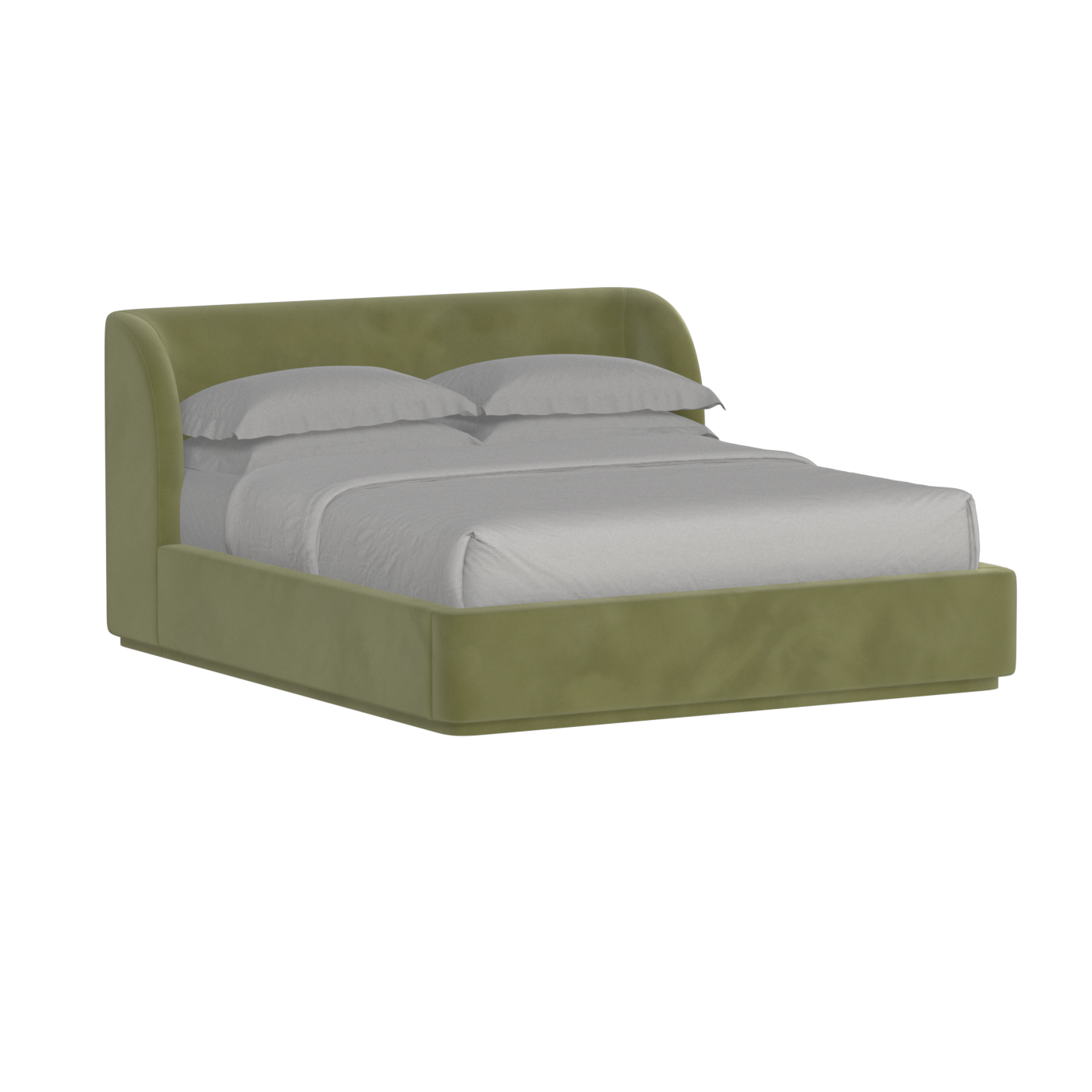 Giacomo Double Bed with Wide Panelled Headboard