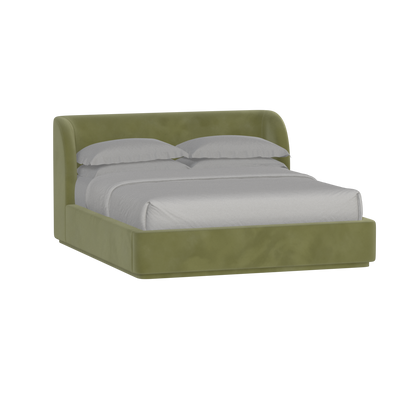 Giacomo Double Bed with Wide Panelled Headboard
