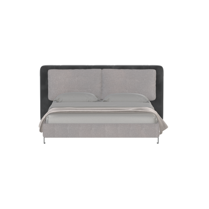 Giovanna Double Bed with Elegant Headboard
