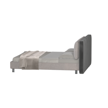 Giovanna Double Bed with Elegant Headboard