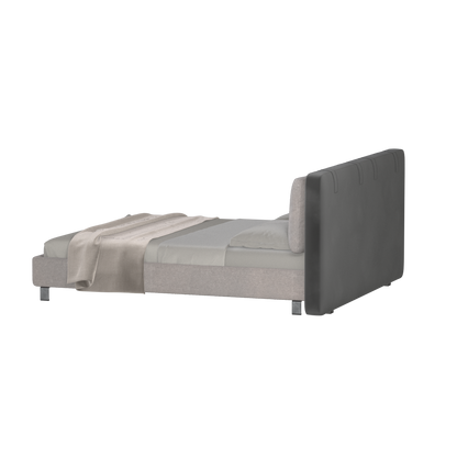 Giovanna Double Bed with Elegant Headboard