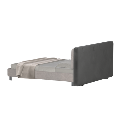 Giovanna Double Bed with Elegant Headboard