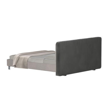Giovanna Double Bed with Elegant Headboard