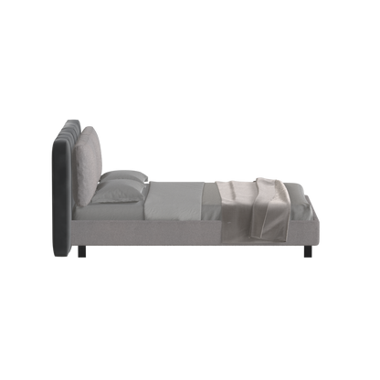Giovanna Double Bed with Elegant Headboard
