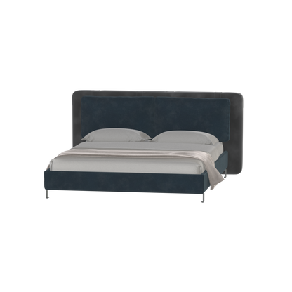 Giovanna Double Bed with Elegant Headboard