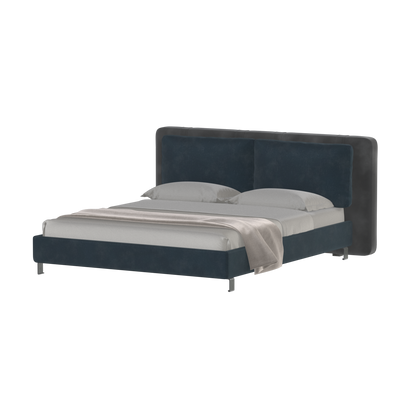 Giovanna Double Bed with Elegant Headboard