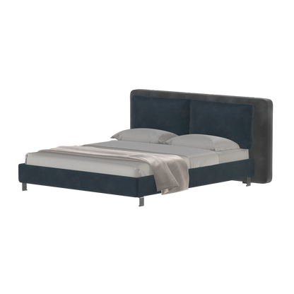 Giovanna Double Bed with Elegant Headboard