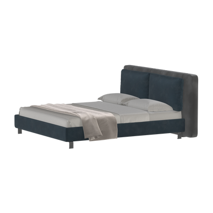 Giovanna Double Bed with Elegant Headboard
