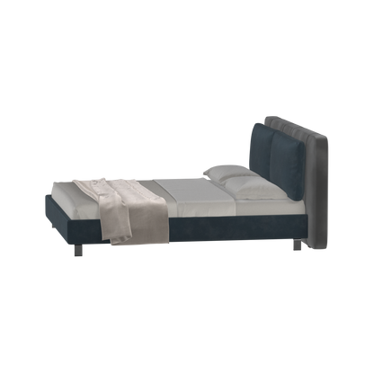 Giovanna Double Bed with Elegant Headboard