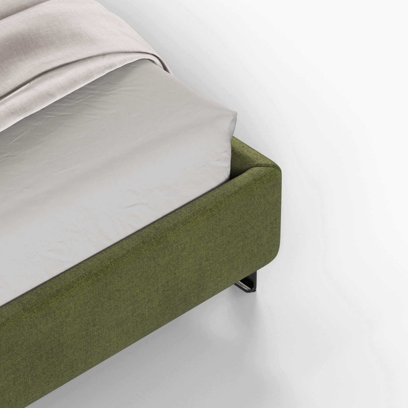 Giovanna Double Bed with Elegant Headboard