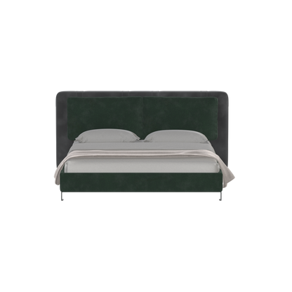 Giovanna Double Bed with Elegant Headboard