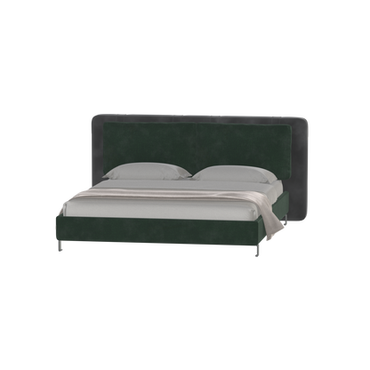Giovanna Double Bed with Elegant Headboard