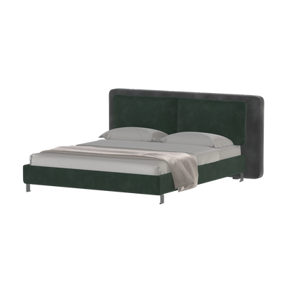 Giovanna Double Bed with Elegant Headboard