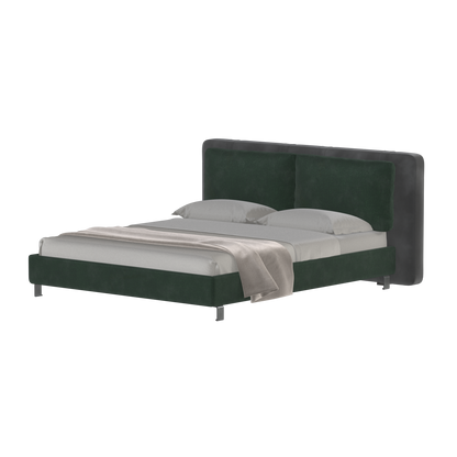 Giovanna Double Bed with Elegant Headboard