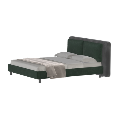Giovanna Double Bed with Elegant Headboard