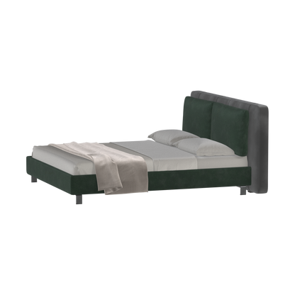 Giovanna Double Bed with Elegant Headboard