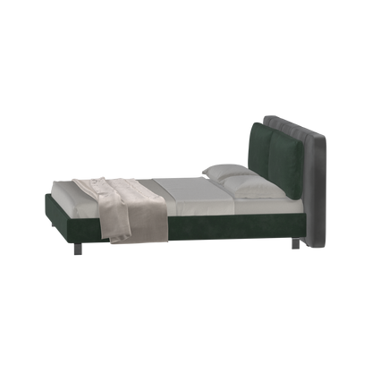 Giovanna Double Bed with Elegant Headboard