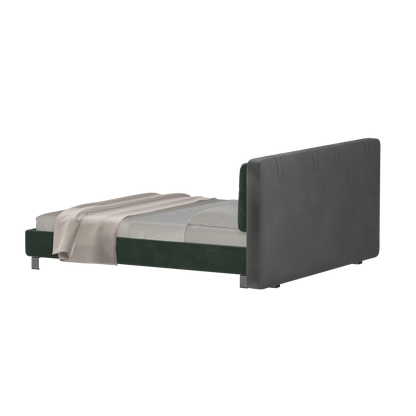 Giovanna Double Bed with Elegant Headboard