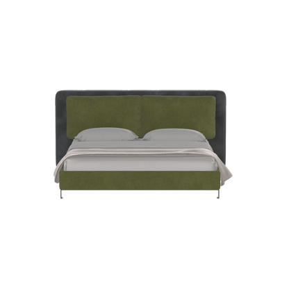 Giovanna Double Bed with Elegant Headboard