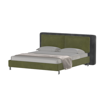 Giovanna Double Bed with Elegant Headboard