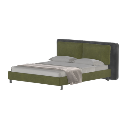 Giovanna Double Bed with Elegant Headboard