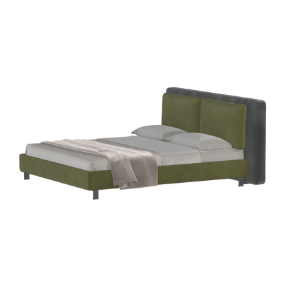 Giovanna Double Bed with Elegant Headboard