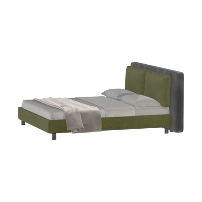 Giovanna Double Bed with Elegant Headboard