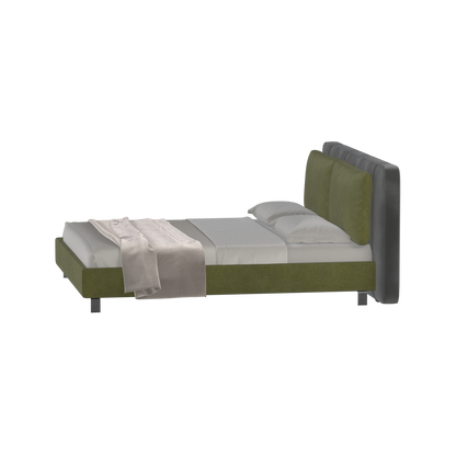 Giovanna Double Bed with Elegant Headboard