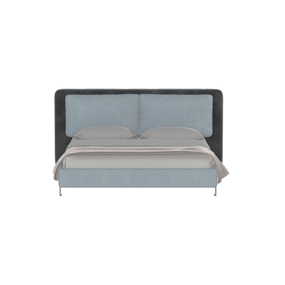 Giovanna Double Bed with Elegant Headboard
