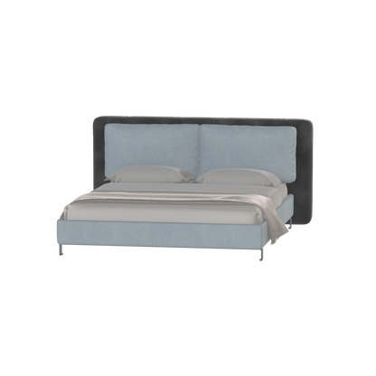 Giovanna Double Bed with Elegant Headboard