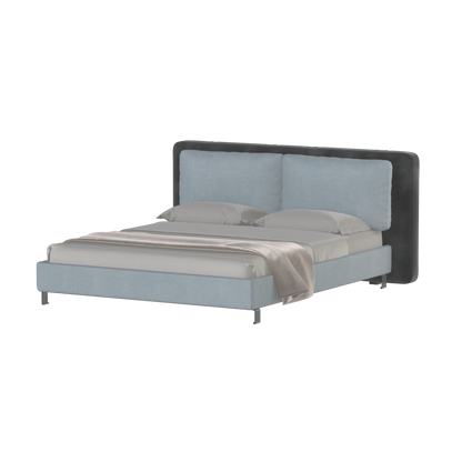 Giovanna Double Bed with Elegant Headboard