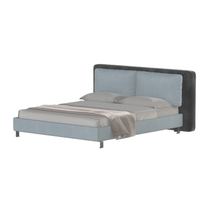 Giovanna Double Bed with Elegant Headboard