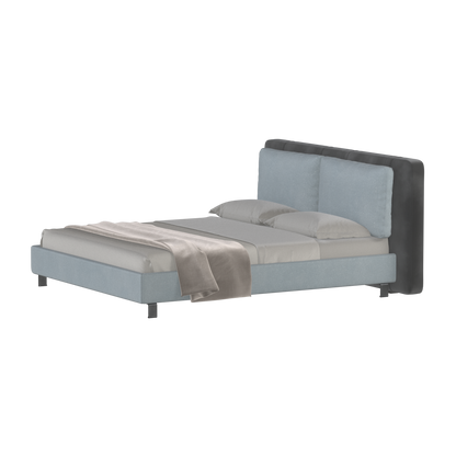 Giovanna Double Bed with Elegant Headboard
