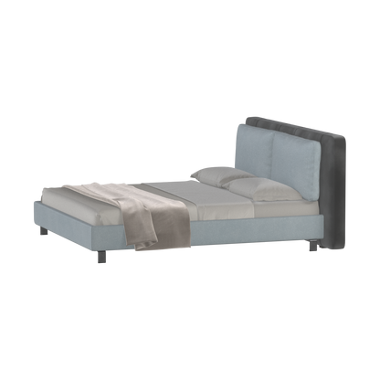 Giovanna Double Bed with Elegant Headboard