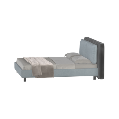 Giovanna Double Bed with Elegant Headboard