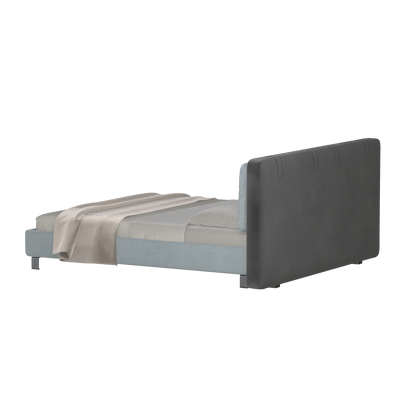 Giovanna Double Bed with Elegant Headboard