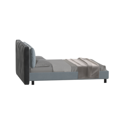 Giovanna Double Bed with Elegant Headboard